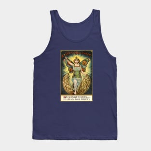 Magical Walnut Fairy Brings Good Luck in Autumn Tank Top